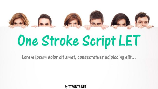 One Stroke Script LET example